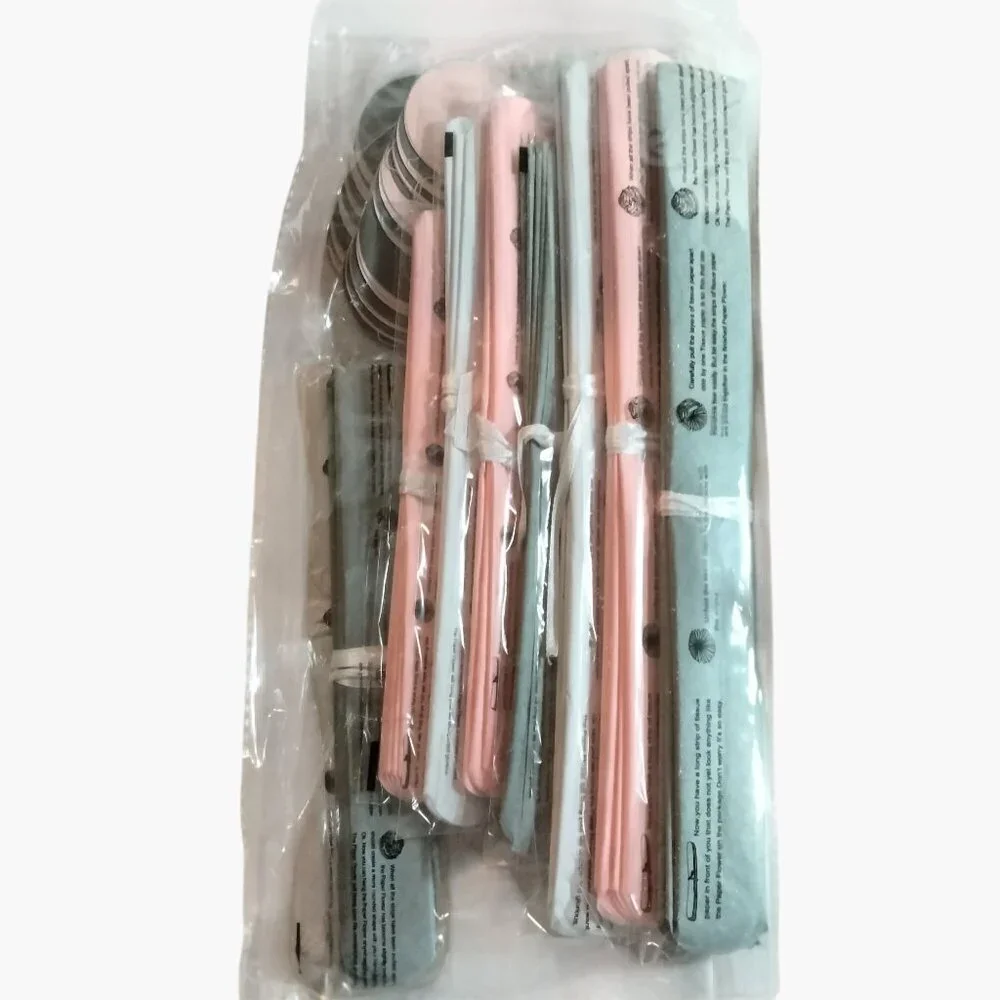 Tassel Garland Kit Pink Gray White Birthdays Weddings Parties